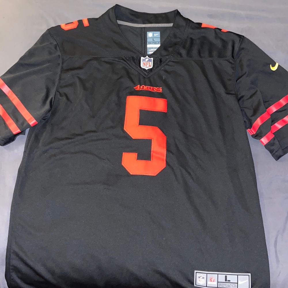 Trey Lance 49ers Authentic Jersey